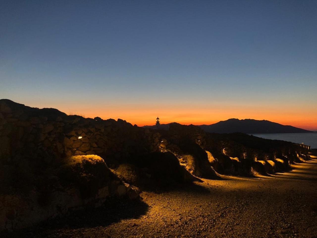 Villa Aegean Lighthouse Fanári Kültér fotó