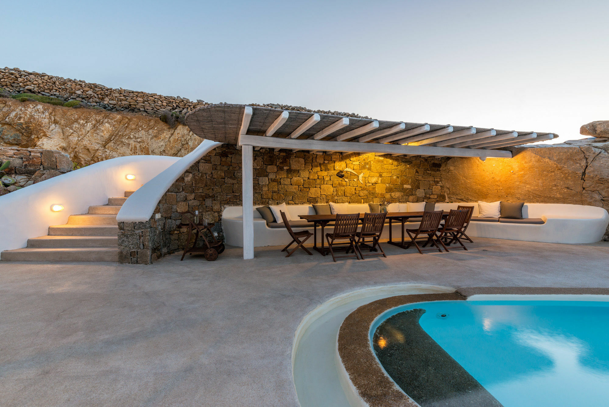 Villa Aegean Lighthouse Fanári Kültér fotó